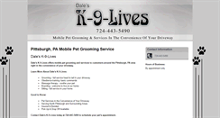 Desktop Screenshot of dalesk9lives.com